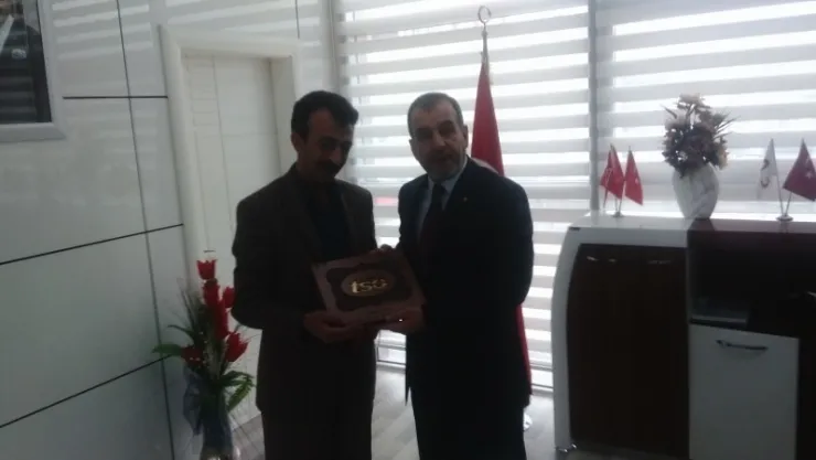 ETSO Başkanını Makamında  Ziyaret