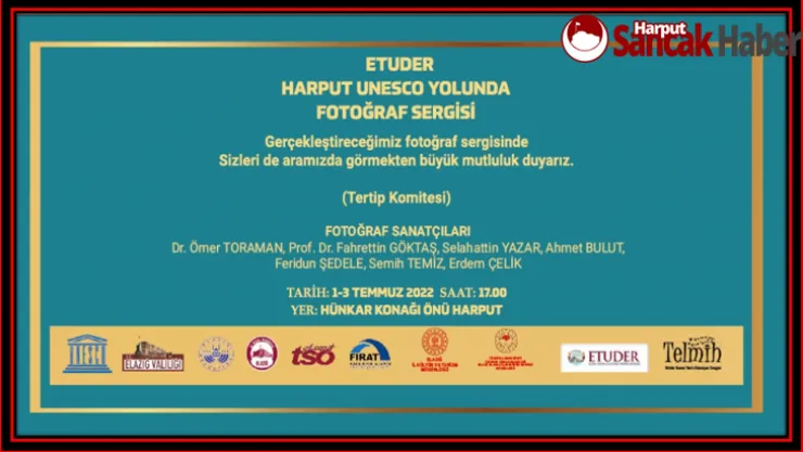 'ETUDER HARPUT UNESCO YOLUNDA' Fotoğraf Sergisi