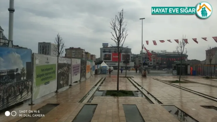 Evde kal çağrısıyla Bağcılar meydanları boş kaldı