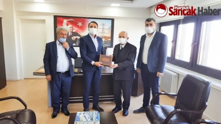 Fırat Edaş'a Arapgir Muhtarlar Derneği'nden Teşekkür