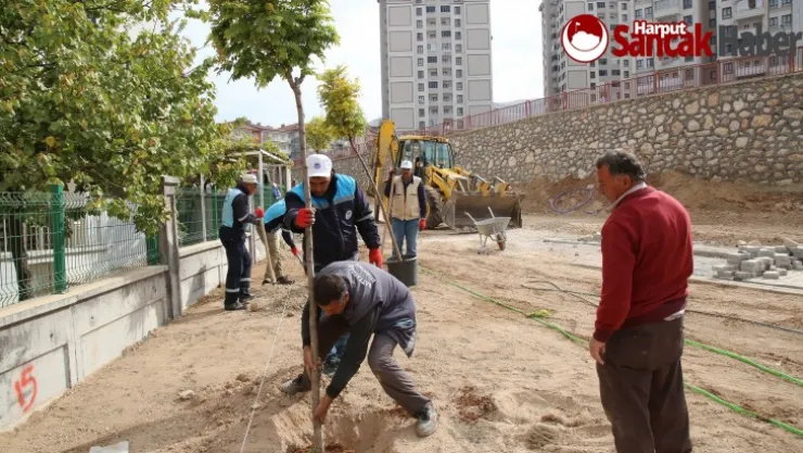Fırat Mahallesindeki Yeni Park Yapımında Sona Yaklaşıldı