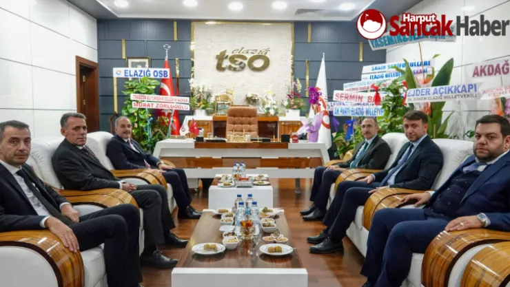 Fırat Üniversitesi Rektörü Prof.Dr.Fahrettin Göktaş Başkan Alan'ı Ziyaret Etti.