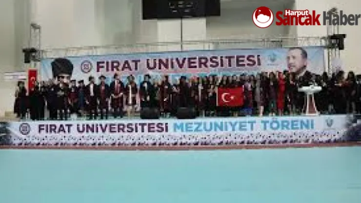 Fırat Üniversitesinde Binlerce Öğrenci Mezun Oldu