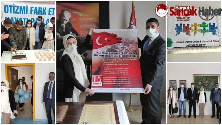 Gençler Otizm ve Farkındalık Gününü Unutmadı