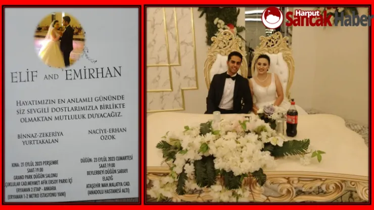 Genç Çifte Mutluluklar Diliyoruz