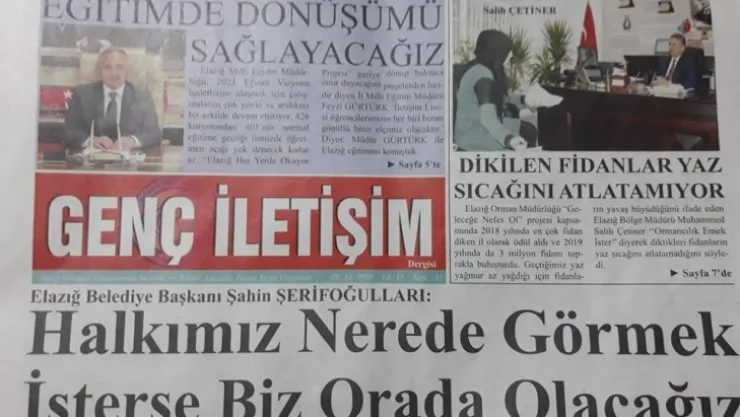 Genç İletişim Gazetesinin Yeni Sayısı Çıktı