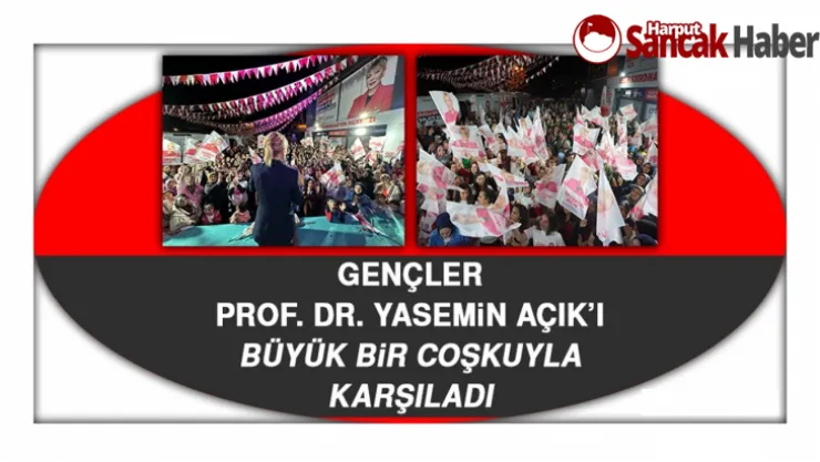 Gençler Prof. Dr. Yasemin Açık'ı Büyük Bir Coşkuyla Karşıladı