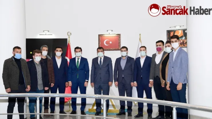 Gençlik Kollarından Başkan Gürkan'a Ziyaret