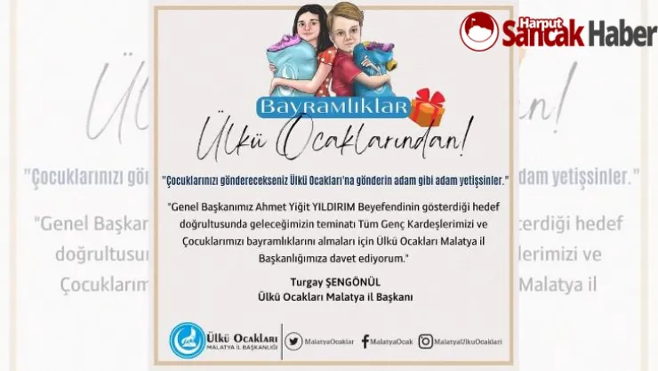Gençlik Yarınlara İlerliyor Bayramlıkları Ocak Giydiriyor