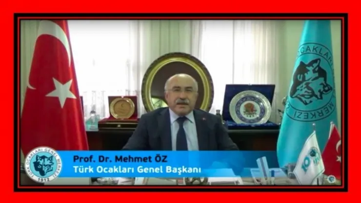 Türk Ocakları Genel Başkanı Prof. Dr. Mehmet Öz'ün 2016 Kurban Bayramı Mesajı