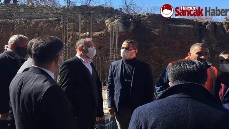 Genel Müdürler Doğanyol'daki Kentsel Dönüşümü Yerinde İnceledi