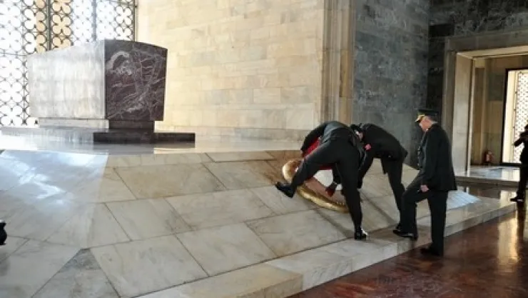 Genelkurmay Başkanı Orgeneral Necdet ÖZEL, Anıtkabir'i Ziyaret Etti
