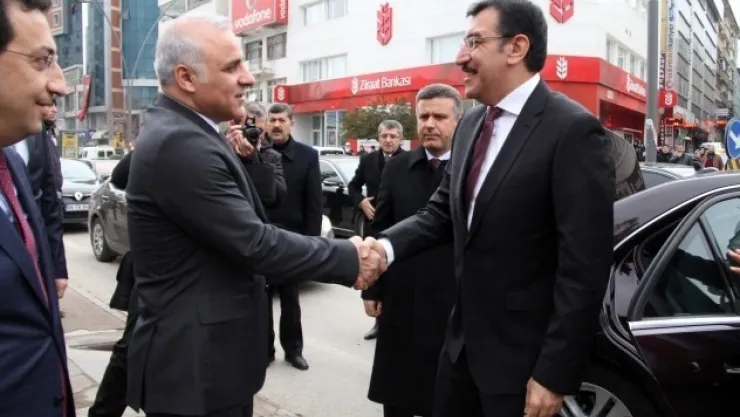 Gümrük ve Ticaret Bakanı Bülent Tüfenkci Elazığ'a Geldi