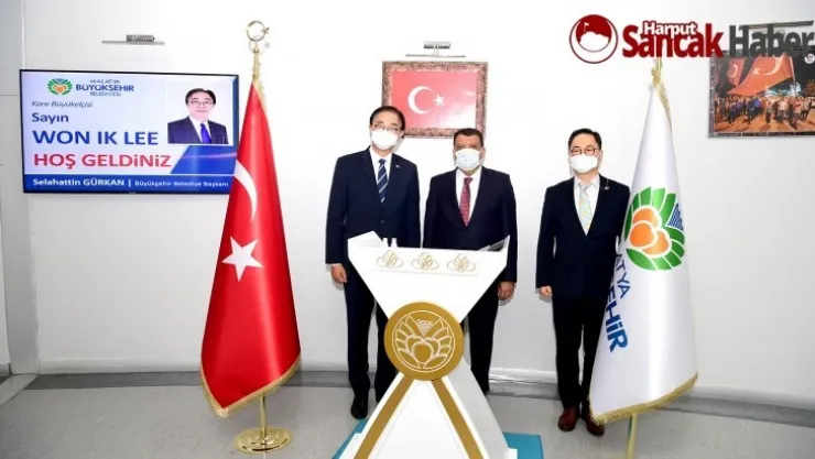 Güney Kore Büyükelçisi Won Ik Lee'den Başkan Gürkan'a Ziyaret