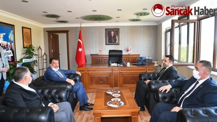 Gürkan, Kale Kaymakamı'nı Ziyaret Etti