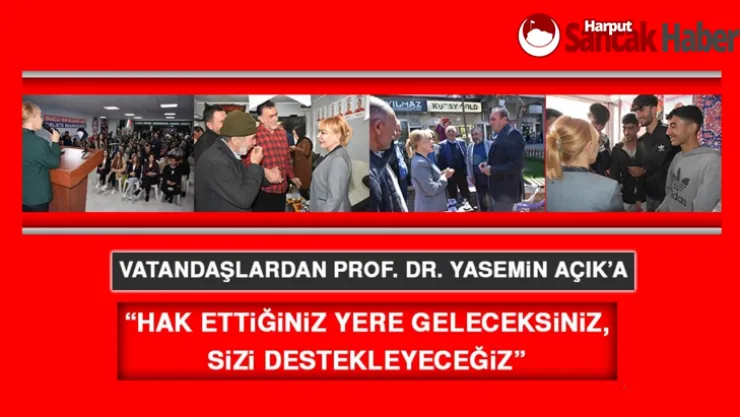 'Hak Ettiğiniz Yere Geleceksiniz, Sizi Destekleyeceğiz'