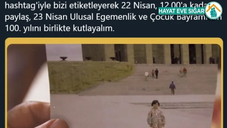 Hava yolu şirketinden 23 Nisan çağrısı