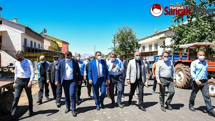 İlçelerdeki Yatırımlarını Sürdürüyor