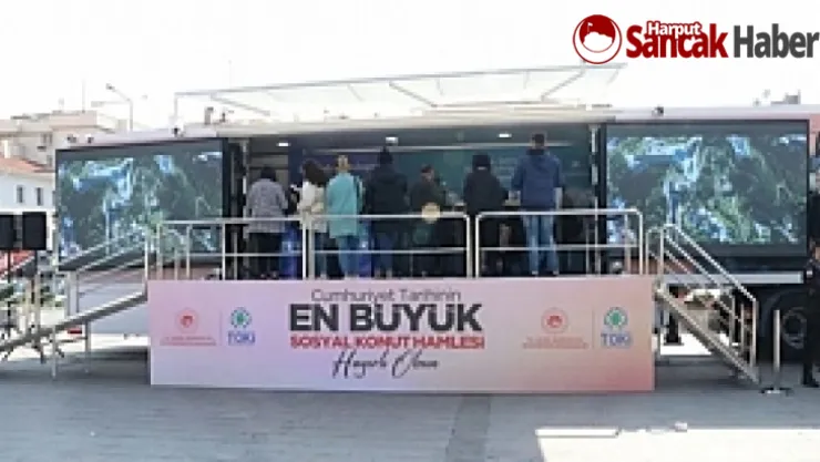 'İLK EVİM İLK İŞ YERİM' Projesi Tanıtım Tırı, Cumartesi Günü Elazığ'da