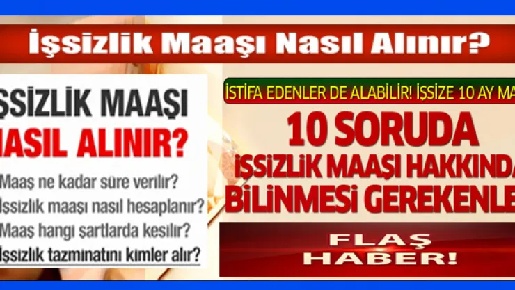 İşsizlik maaşını kimler alabilir?