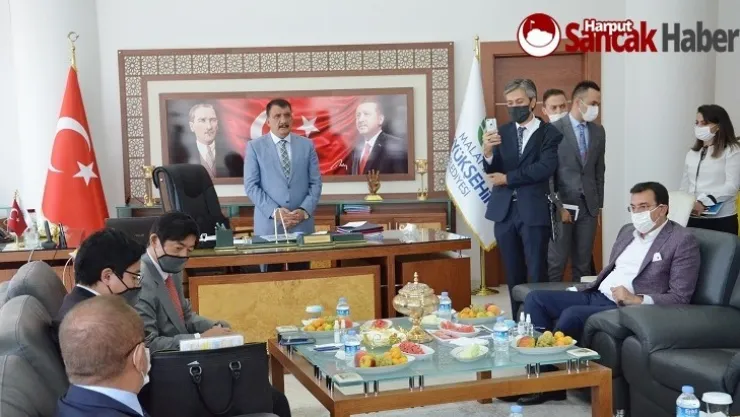 Japonya Büyükelçisi'nden Başkan Gürkan'ı Ziyaret Etti