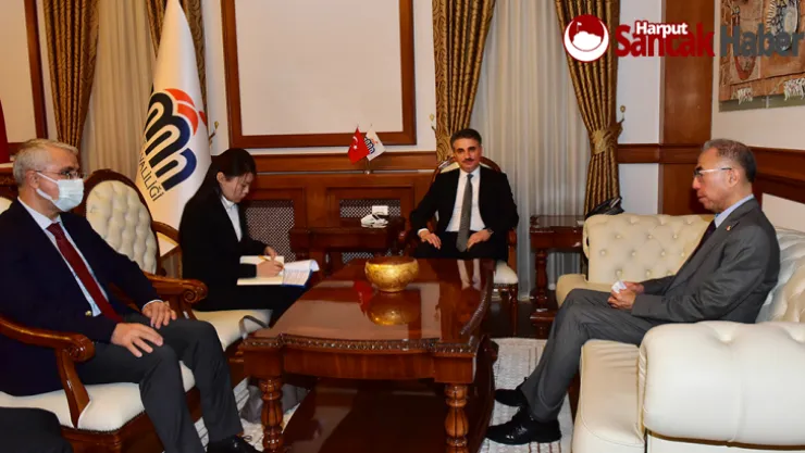 Japonya'nın Türkiye Büyükelçisi Kazuhiro Suzuki Vali Baruş'u Ziyaret Etti