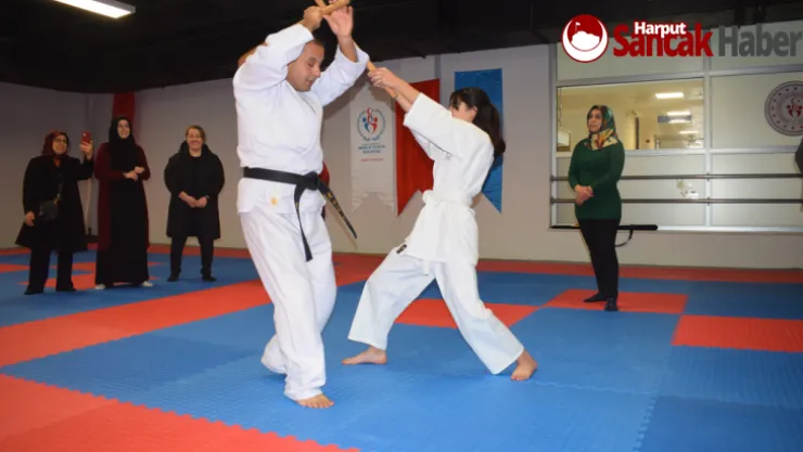 Kadınlara Savunma Sporları Hakkında Eğitim Verildi