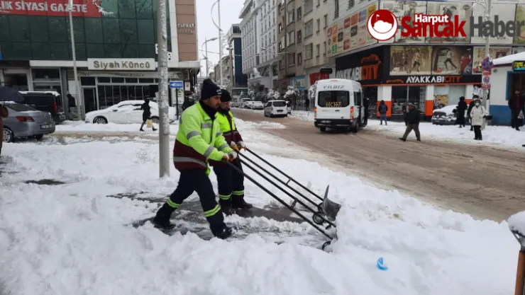 Karla Mücadelenin Kahramanları 24 Saat Görevleri Başında