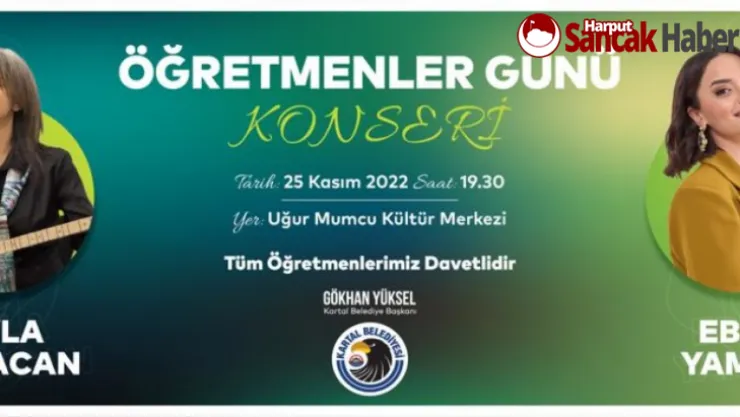 Kartal Belediyesi'nden Öğretmenler Günü'ne Özel Konser