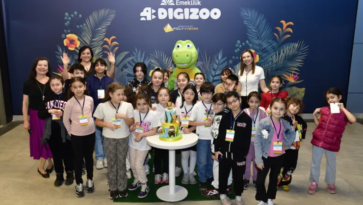 Katılım Emeklilik DigiZoo TEGV'li Çocukları Ağırladı