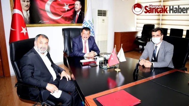 Kaynarca Mahalle Muhtarından Başkan Gürkan'a Teşekkür Ziyareti
