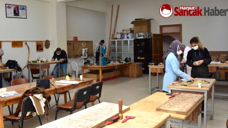 Kernek Külliyesinde Kurs ve Atölye Çalışmaları Devam Ediyor
