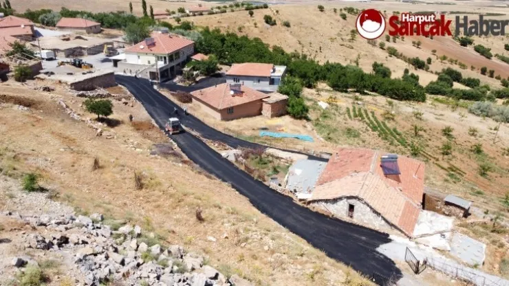 Kırsal Mahallede Ara Sokaklara Sıcak Asfalt Serimi Yapıldı