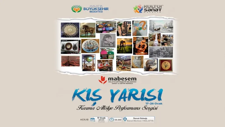 'Kış Yarısı' Karma Atölye Performansı Sergisi Sanatseverlerle Buluşuyor