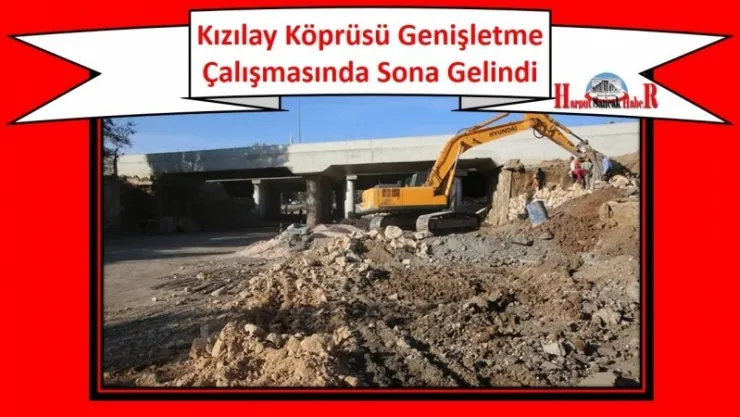 Kızılay Köprüsü Genişletme Çalışmasında Sona Gelindi