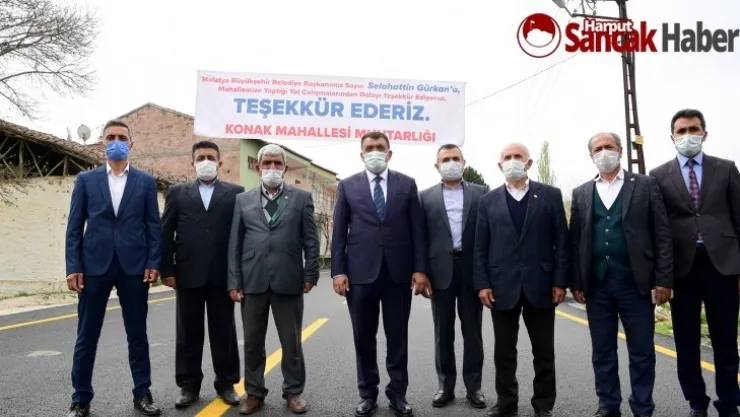 Konak-Tecde Bağlantı Yolunda Çalışmalar Tamamlandı