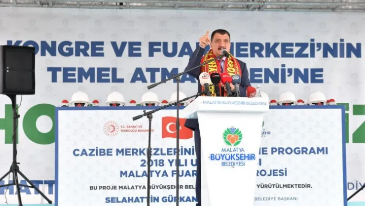 Kongre Ve Fuar Merkezi Temel Atma Töreni Gerçekleştirildi
