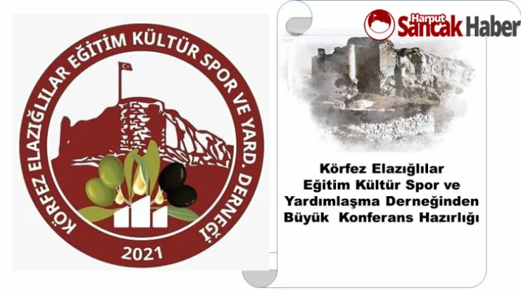 Körfez Elazığlılar Eğitim Kültür Spor ve Yardımlaşma Derneği Konferans Hazırlığında