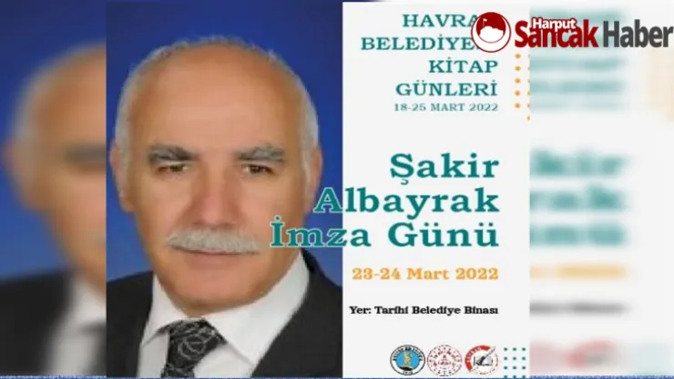 Köşe Yazarımız Şakir ALBAYRAK  Havran Belediyesi Kitap Günleri Programında