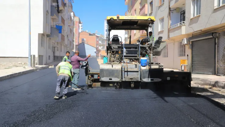 Kültür Mahallesi'nde Yollar Yenileniyor
