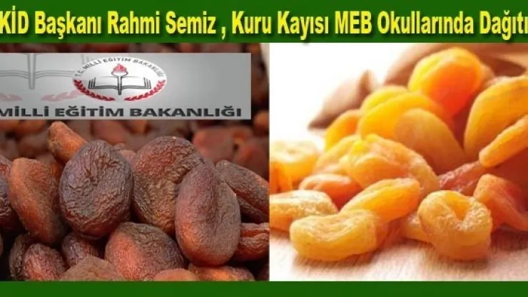 KURU KAYISI OKULLARDA DAĞITILSIN