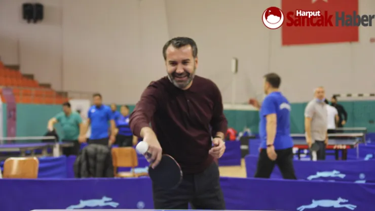 'Kurum ve Kuruluşlar Arası Masa Tenisi Turnuvası' Başladı