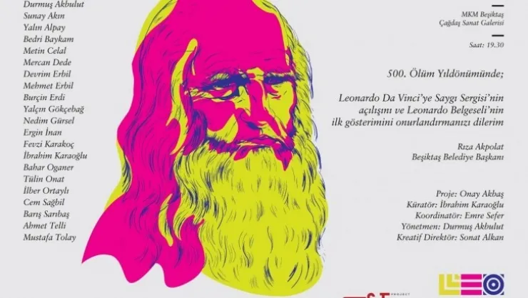 Leonardo da Vinci'nin anısı Beşiktaş'ta yaşayacak