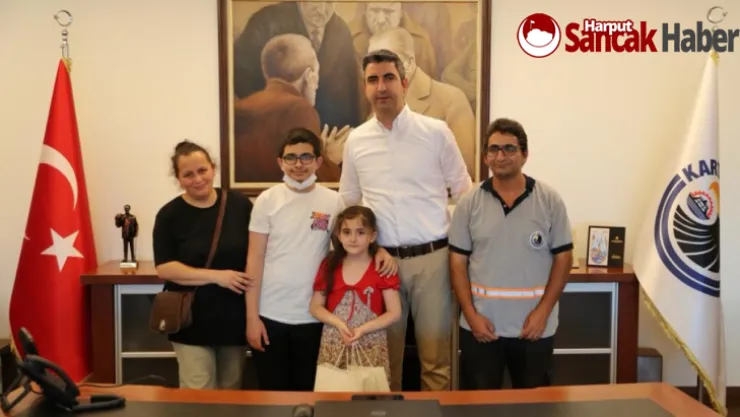 LGS birincisinden Başkan Gökhan Yüksel'e ziyaret