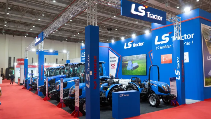 LS Traktöre, AGROEXPO Fuarı'nda Çiftçilerden Büyük İlgi