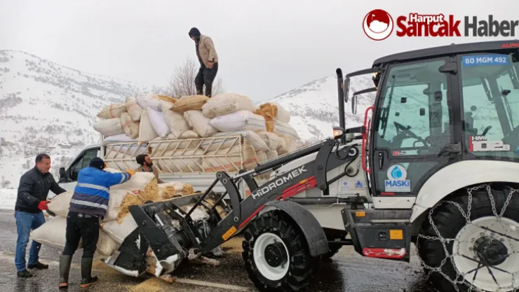 Mahsur Kalan Çiftçinin Yardımına MASKİ Yetişti