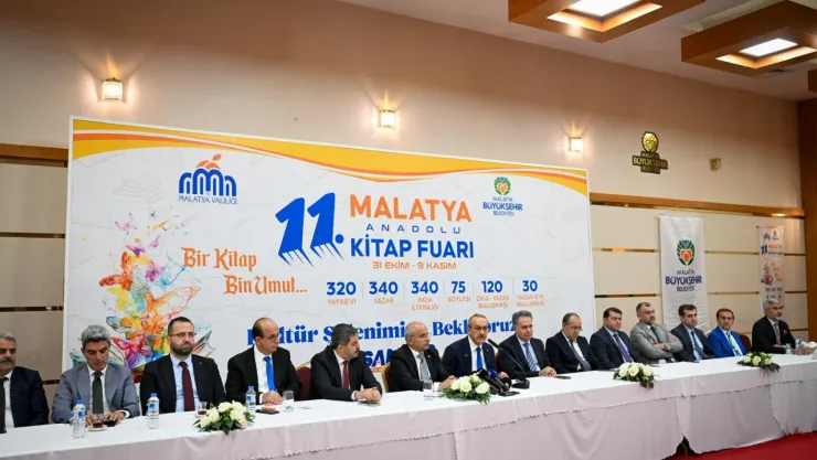 Malatya Anadolu Kitap ve Kültür Fuarı  11'inci Kez Kapılarını Kitapseverlere Açıyor