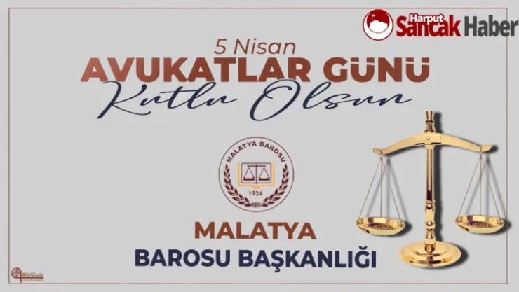 Malatya Barusundan Avukatla Günü Kutlama Mesajı