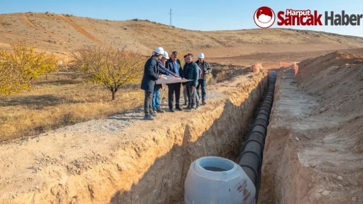 Malatya Büyükşehir Belediyesi Batı Kolektörü Çalışmalarını Sürdürüyor