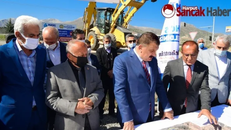 Malatya'da Bağtepe Grubu içme suyuna neşter